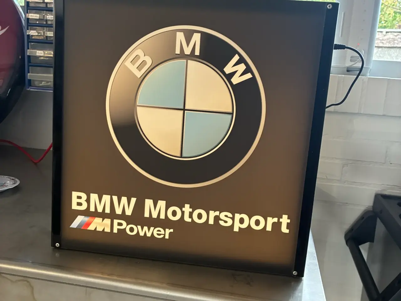 Billede 1 - BMW lysskilt 