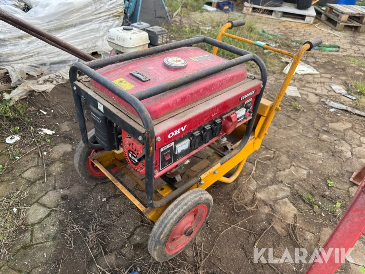 Billede 3 - Generator AVR3 EC5000EX OHV-Benzinmotor