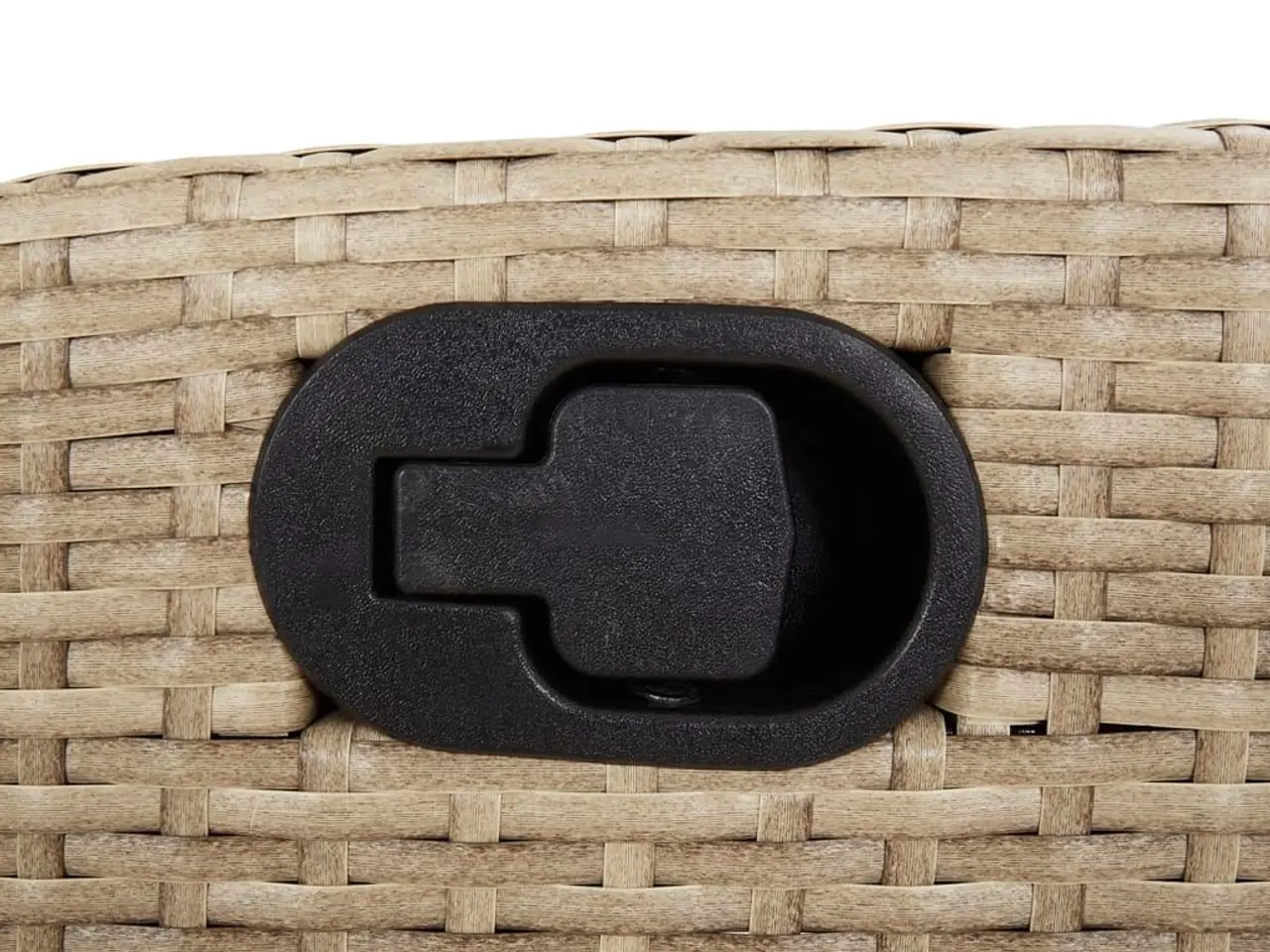 Billede 9 - Havestole 2 stk. med lænefunktion og fodstøtte polyrattan beige