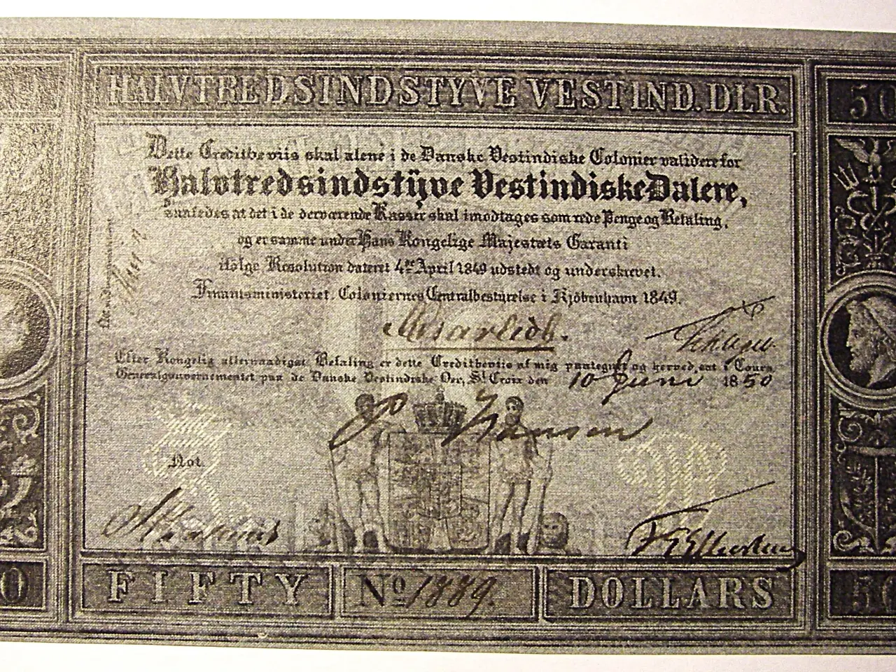 Billede 7 - Dansk Vestindien sedler