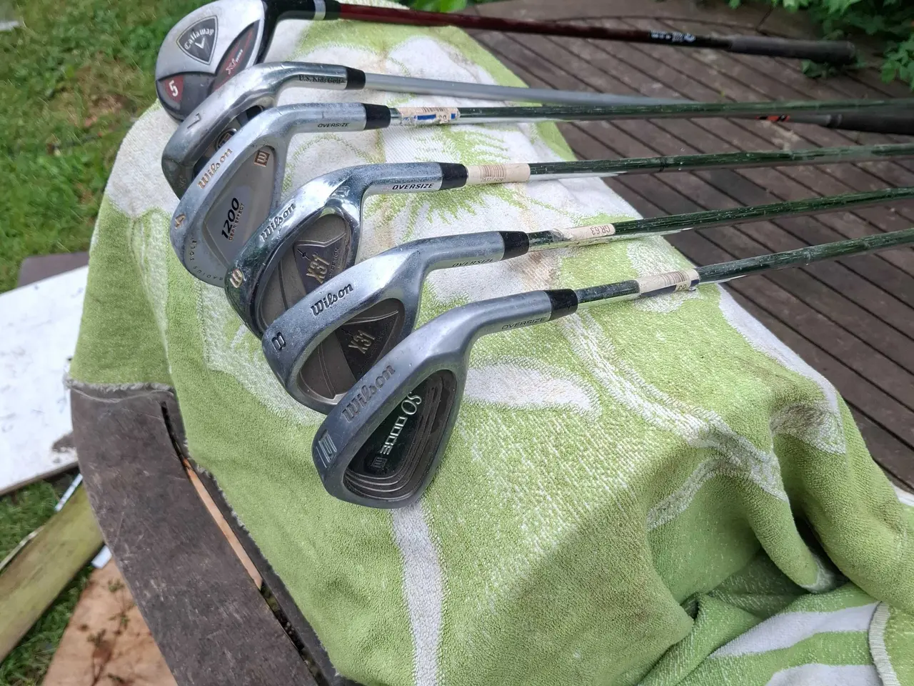 Billede 1 - Golfkøller  Wilson 4  6  7  8. og 9