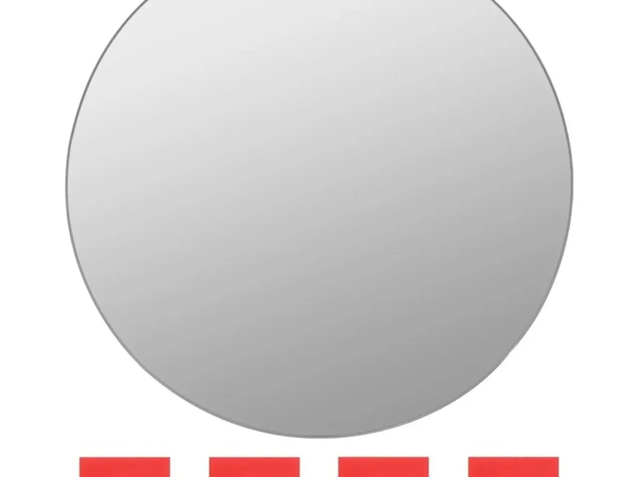 Billede 6 - Vægspejlssæt i 7 dele rundt glas