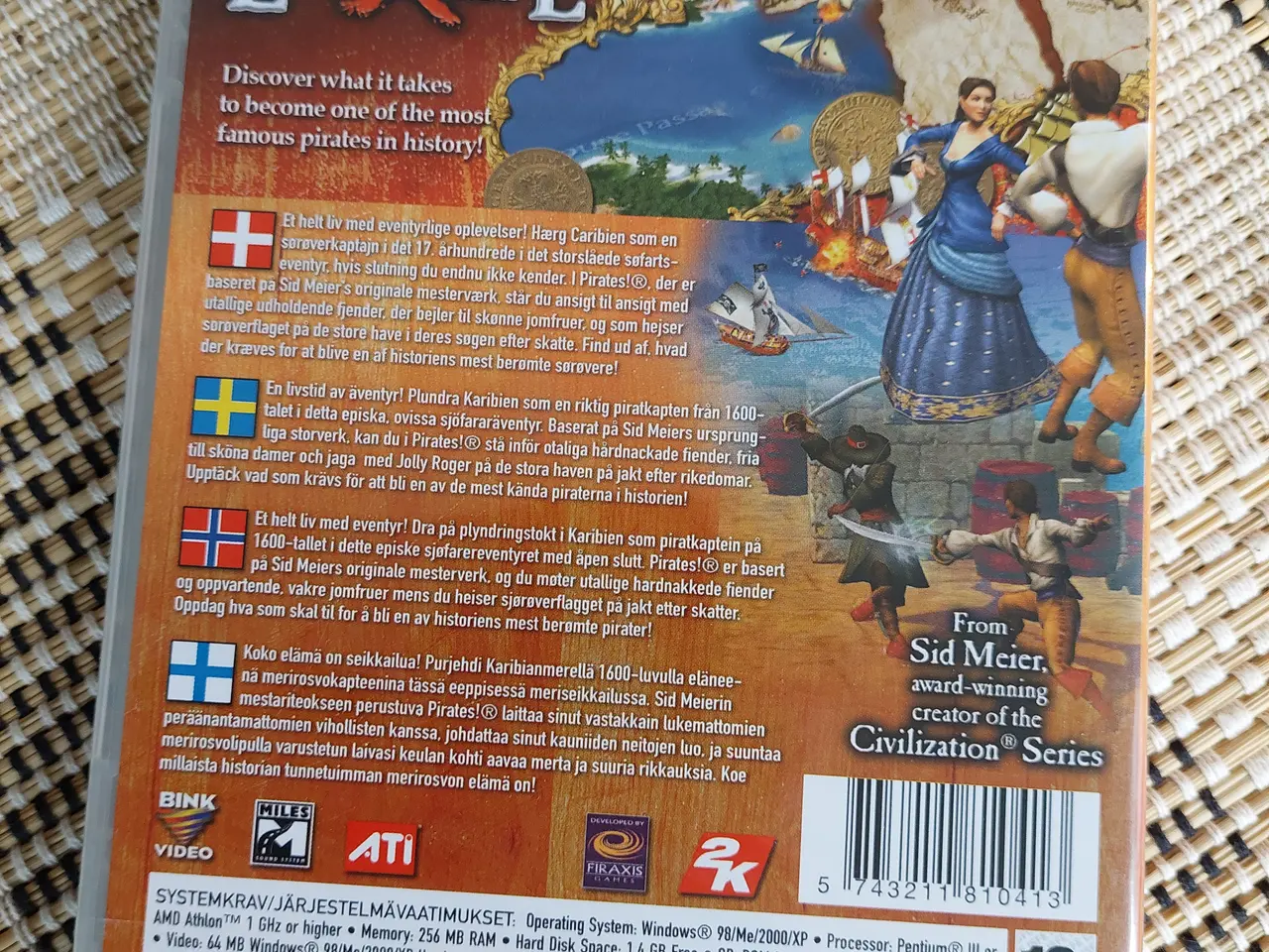Billede 2 - UÅBNET Sid Meier's Pirates! (PC) Best Buy Edition
