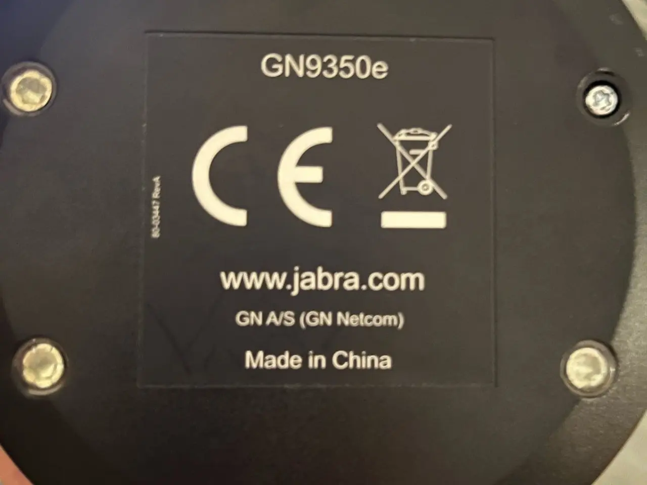 Billede 3 - Jabra GN9350e base / ladestation til headset