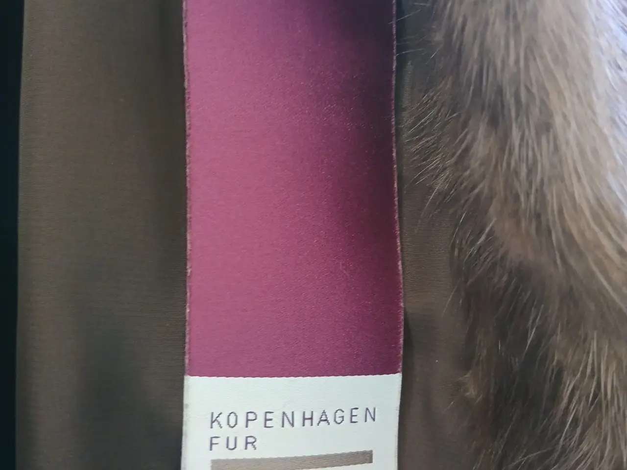 Billede 2 - Ægte minkfrakke.