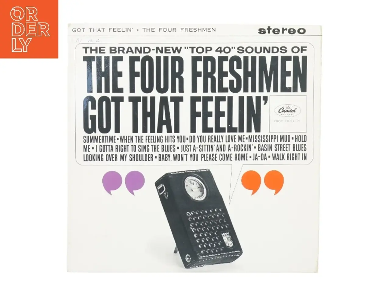 Billede 1 - The four freshmen, Got that feelin´ fra Carl Records (str. 30 cm)