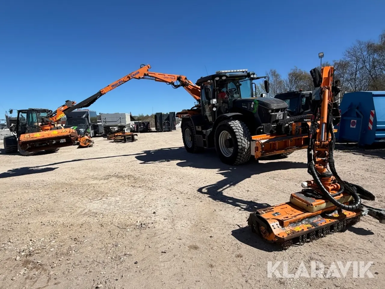Billede 9 - Traktor JCB Fastrac med komplet MULAG klippeopsætning