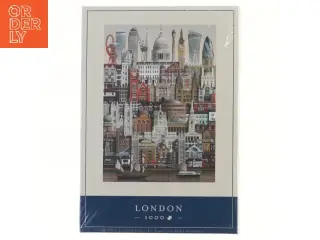 London puslespil med 1000 brikker fra Martin Schwartz (str. 1000 brikker cm)