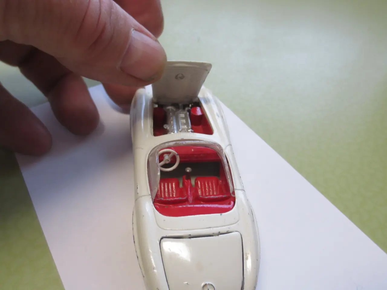 Billede 3 - 1 stk Tekno Mercedes Benz 300 SL