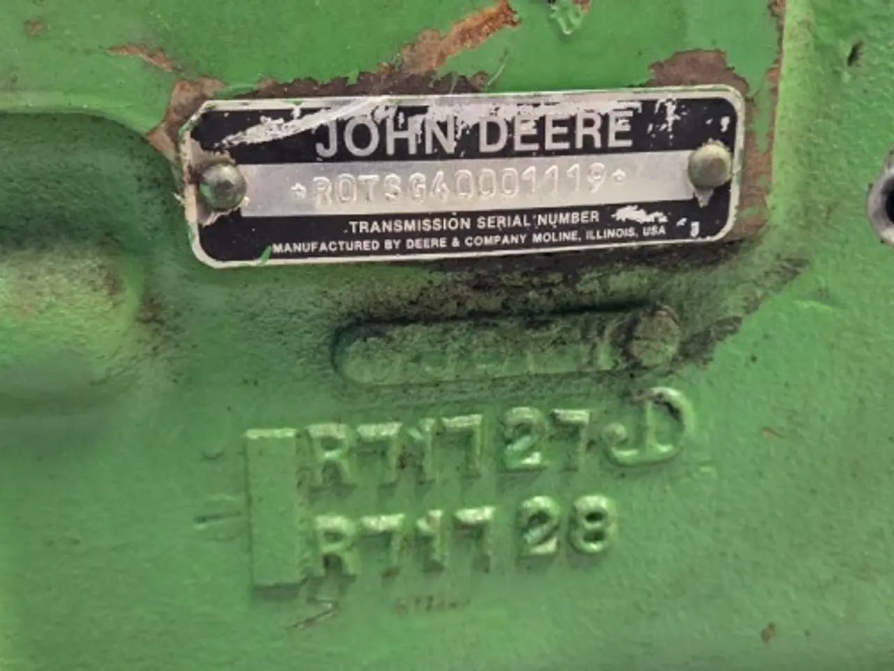 Billede 4 - John Deere 4040S Bagtøjhus AR94404
