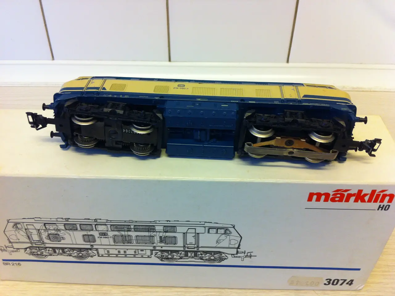 Billede 6 - Märklin 3074 DB BR 216 Velholdt lok i flot stand