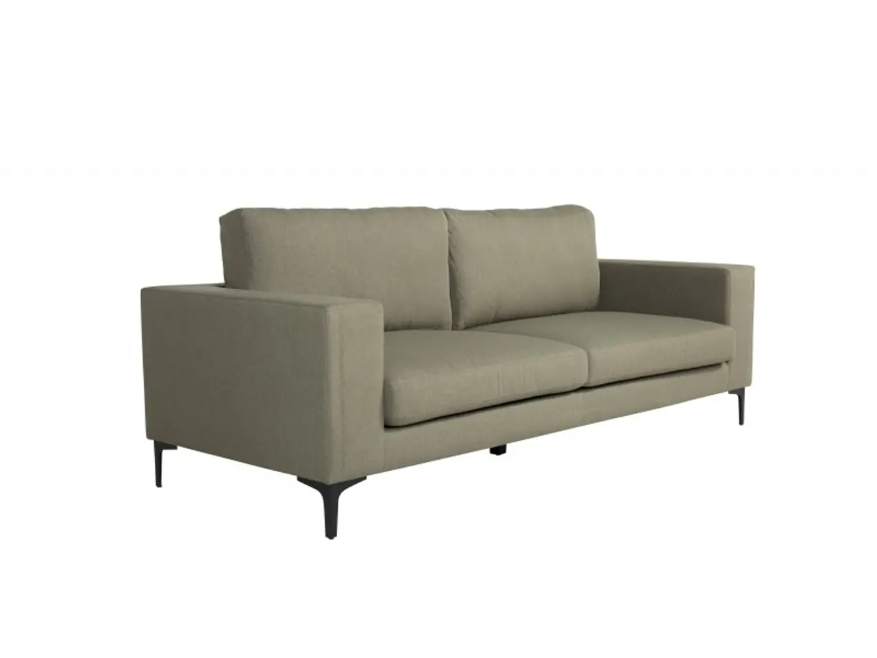 Billede 2 - Bolero 3 personers Sofa - Sort og Grøn