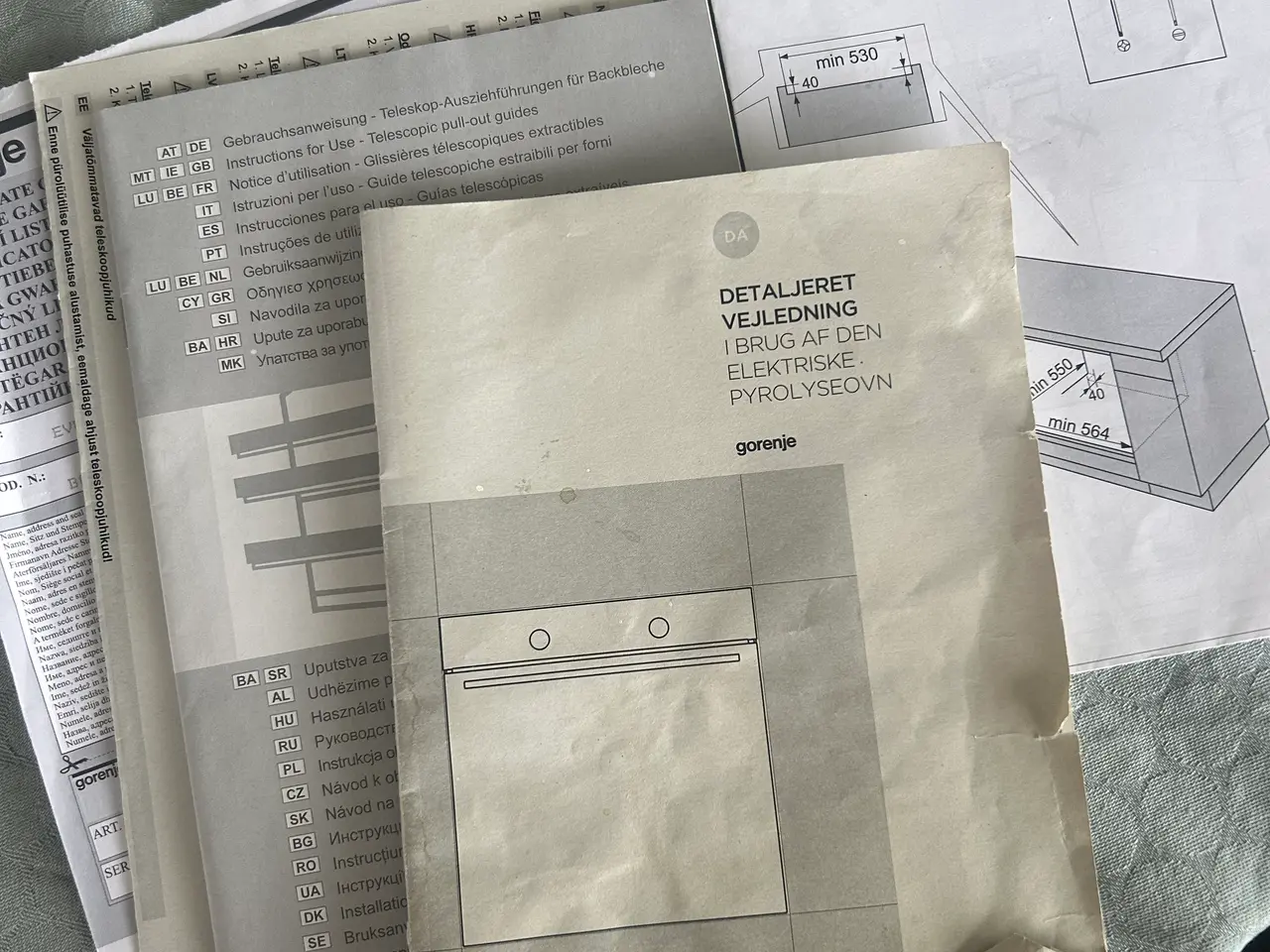 Billede 4 - Gorenje BOP8647AX indbygningsovn pyrolyse