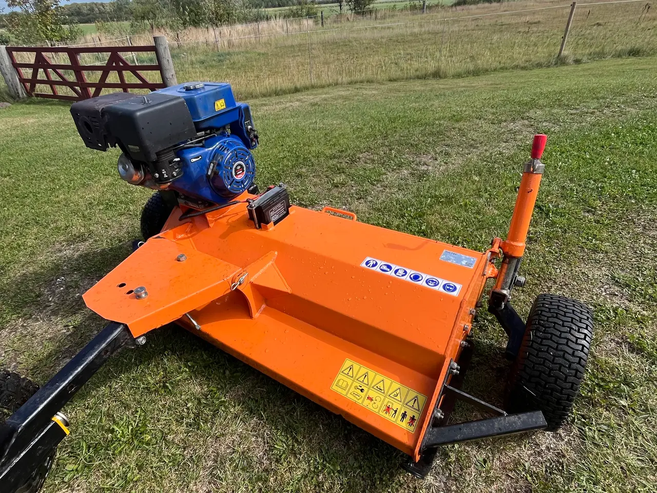 Billede 2 - Slagleklipper til ATV med elstart - 120 cm Slagle