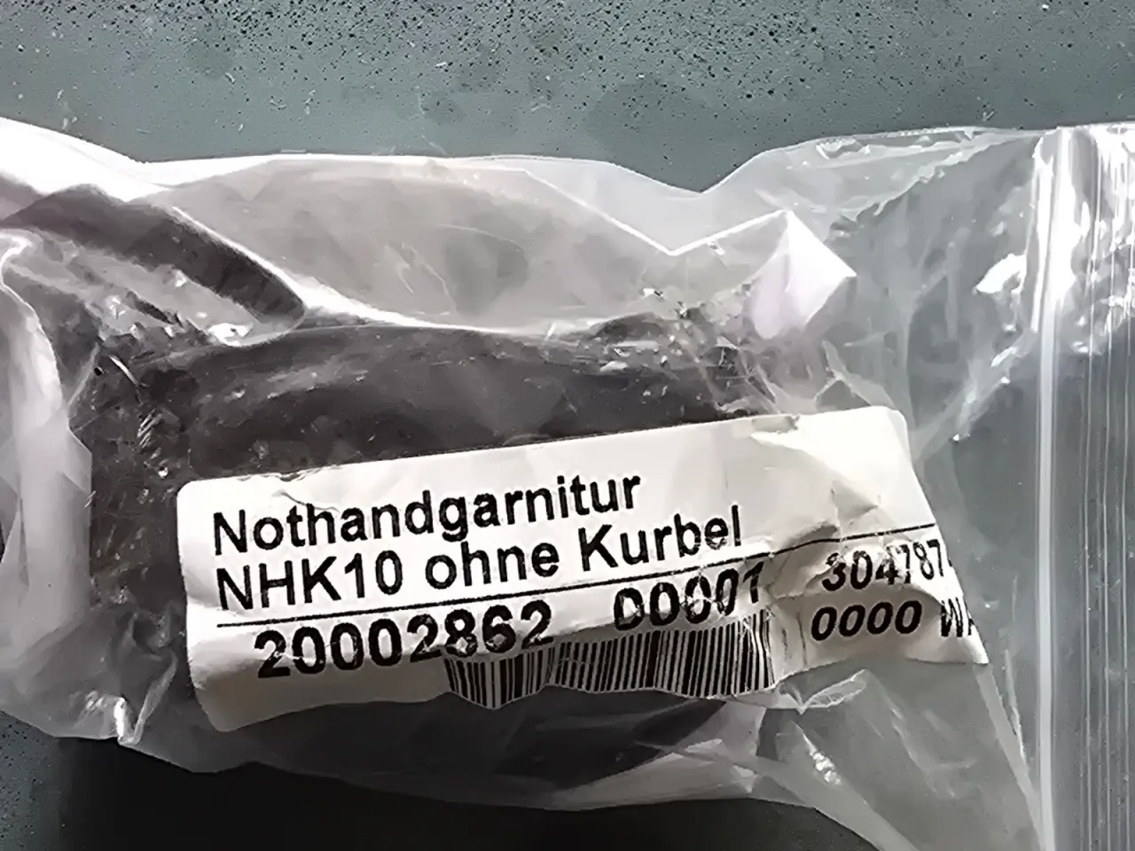 Billede 1 - nød-håndbetjeningssæt (Nothandgarnitur) fra GfA