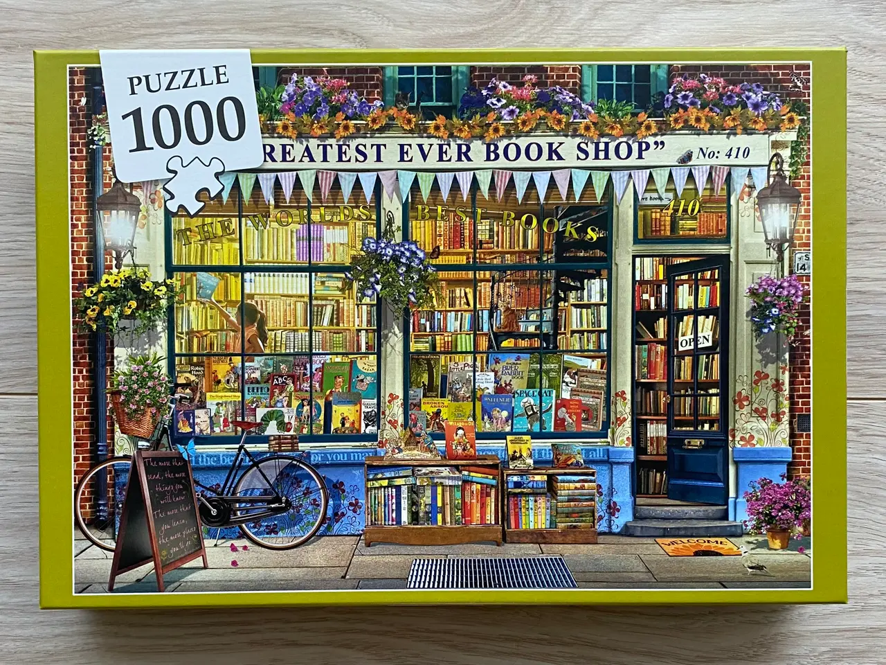 Billede 1 - (NY) Book Shop 1000 brikker, puslespil