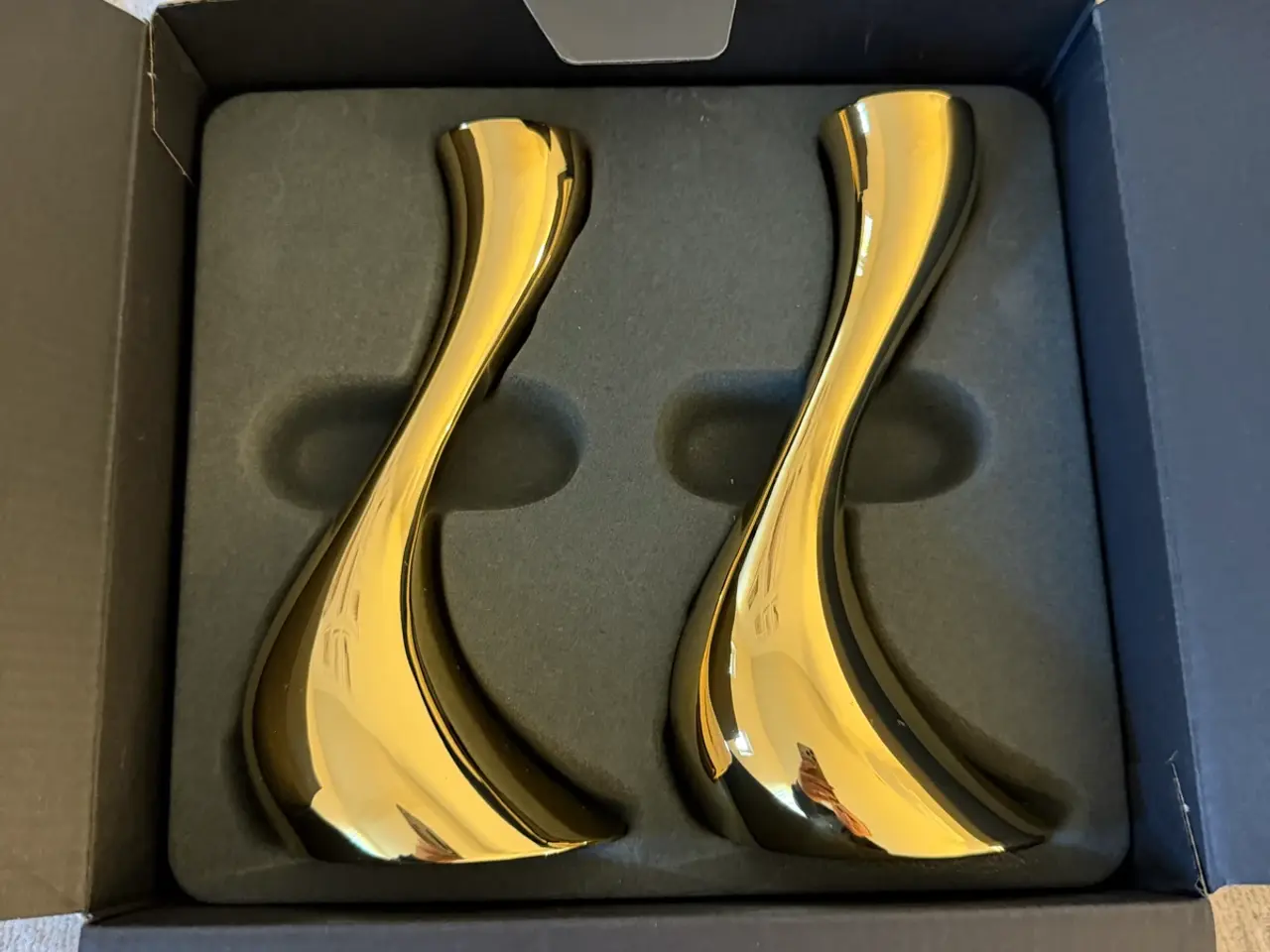 Billede 2 - Georg Jensen cobra stager guld