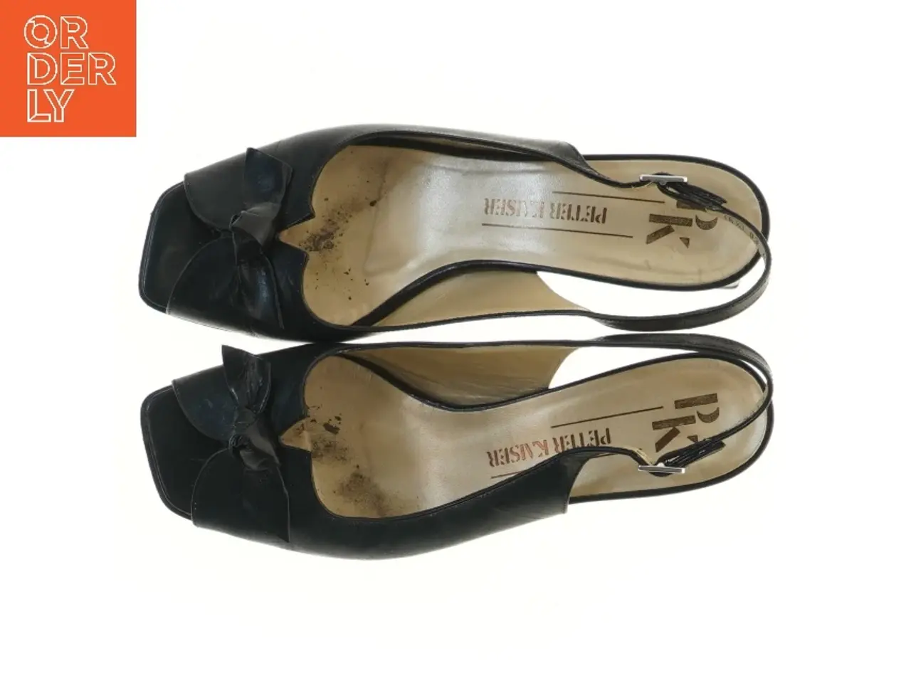 Billede 3 - Sort Peter Kaiser slingback sko fra Peter Kaiser (str. 40 )