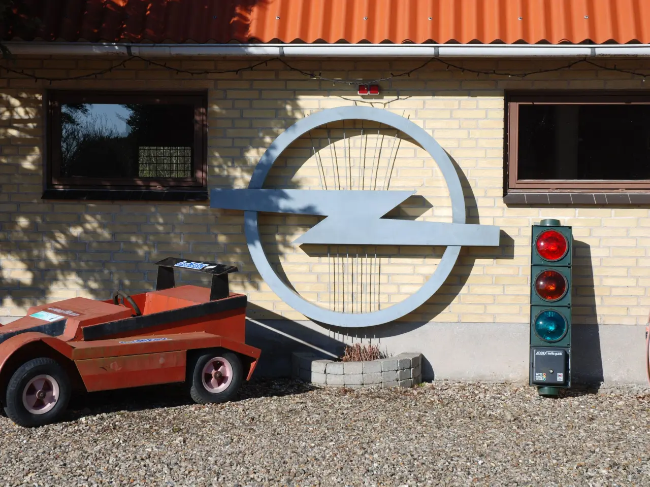 Billede 3 - OPEL  gammelt FORHANDLERSKILT