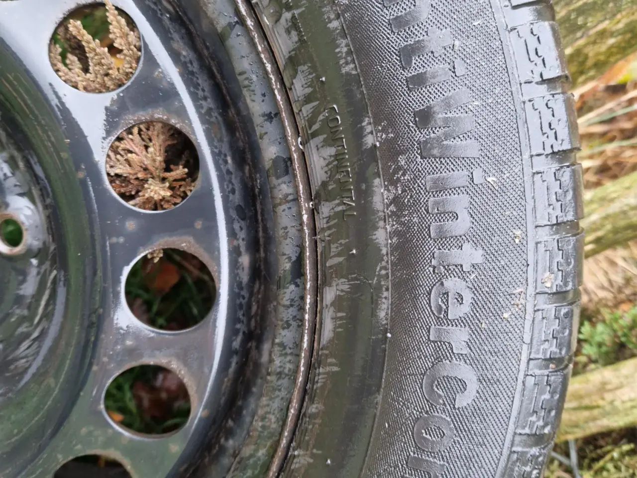 Billede 4 - Continental vinterdæk med fælge 205/60 R16