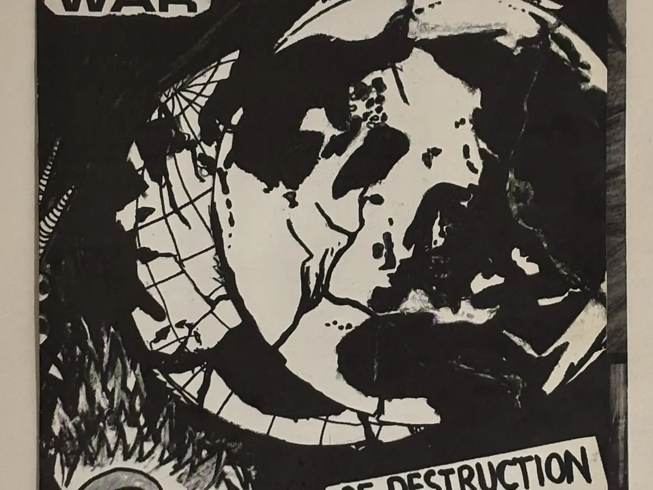 Billede 1 - War Of Destruction - S/T 7" EP | Spån Records