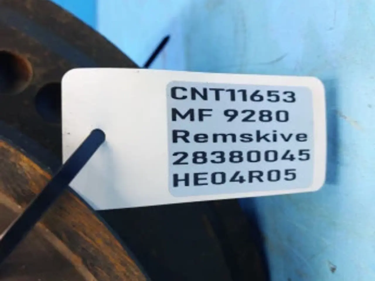 Billede 5 - Massey Ferguson 9280 Remskive 28380045