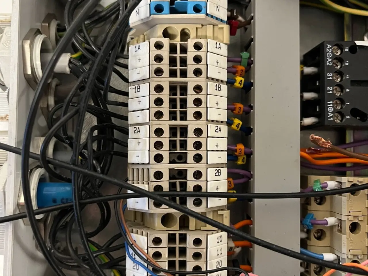 Billede 6 - Control Box med Omron & Telemecanique Components –