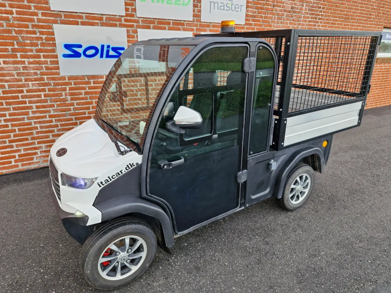 Billede 1 - Italcar Mini El-Bil med lad