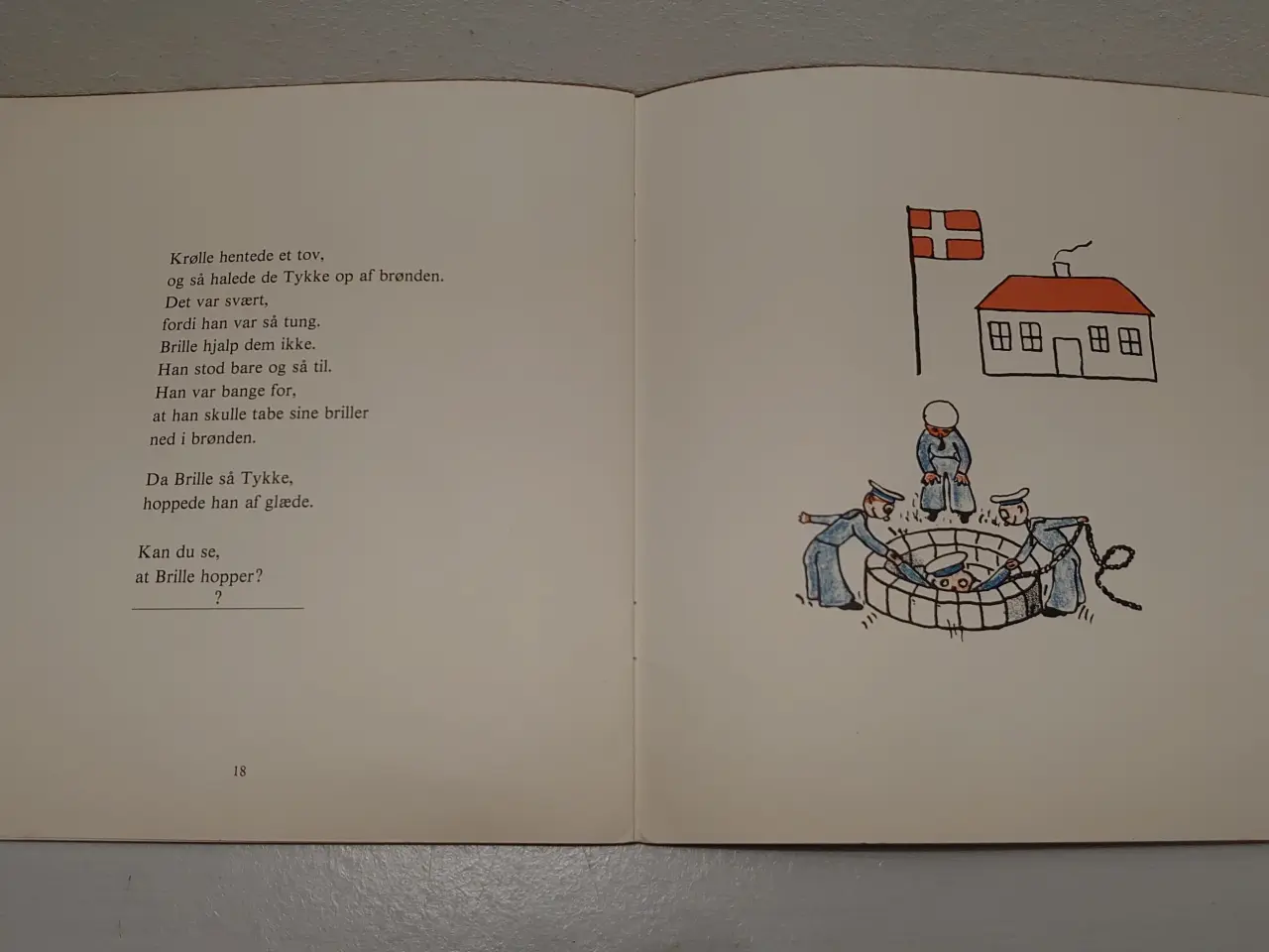 Billede 5 - Sten Hegeler:Fem små matroser.ill.B.Janus Nielsen.