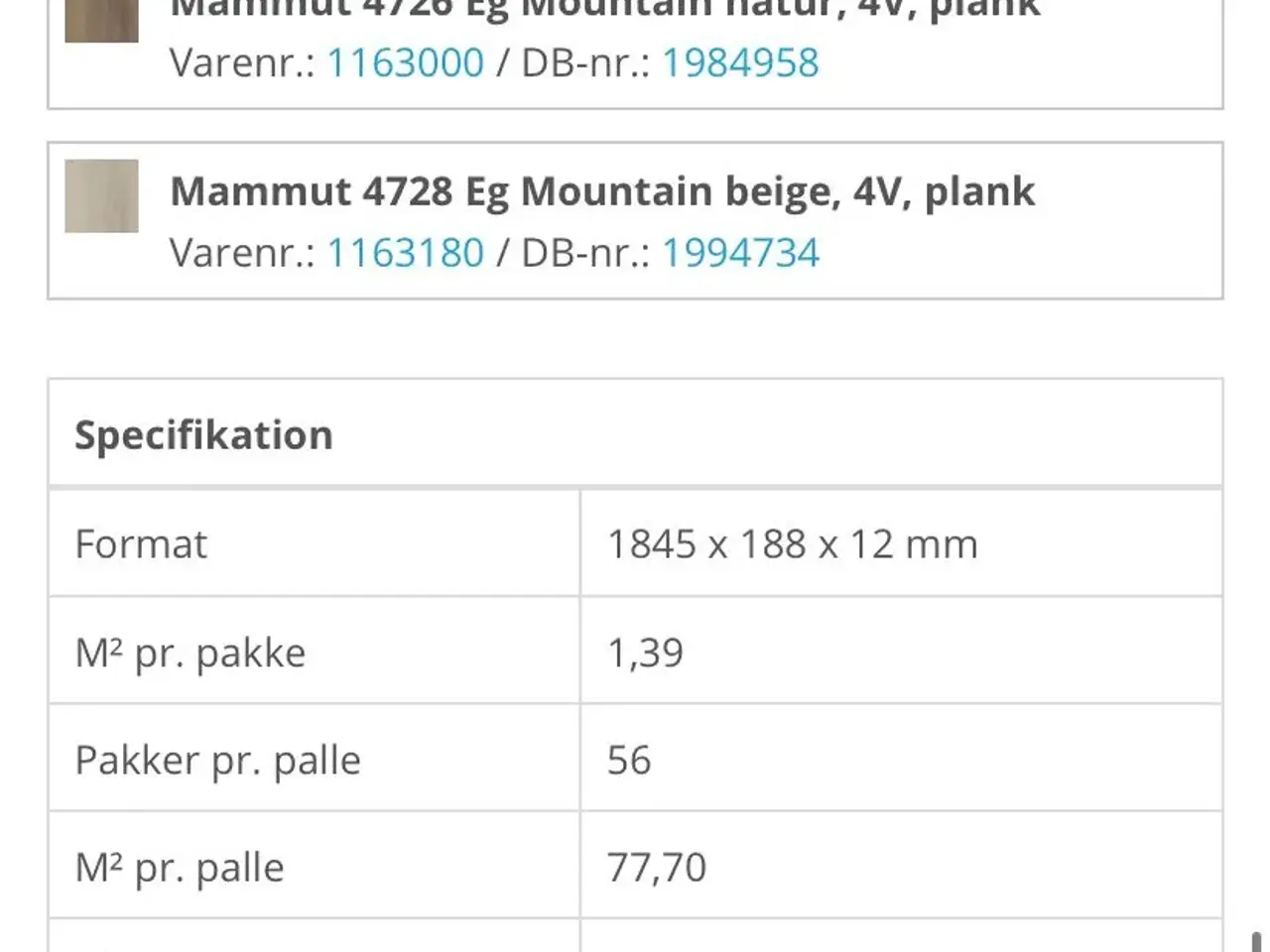 Billede 6 - Laminat gulv/Fenix grebsfri fronter