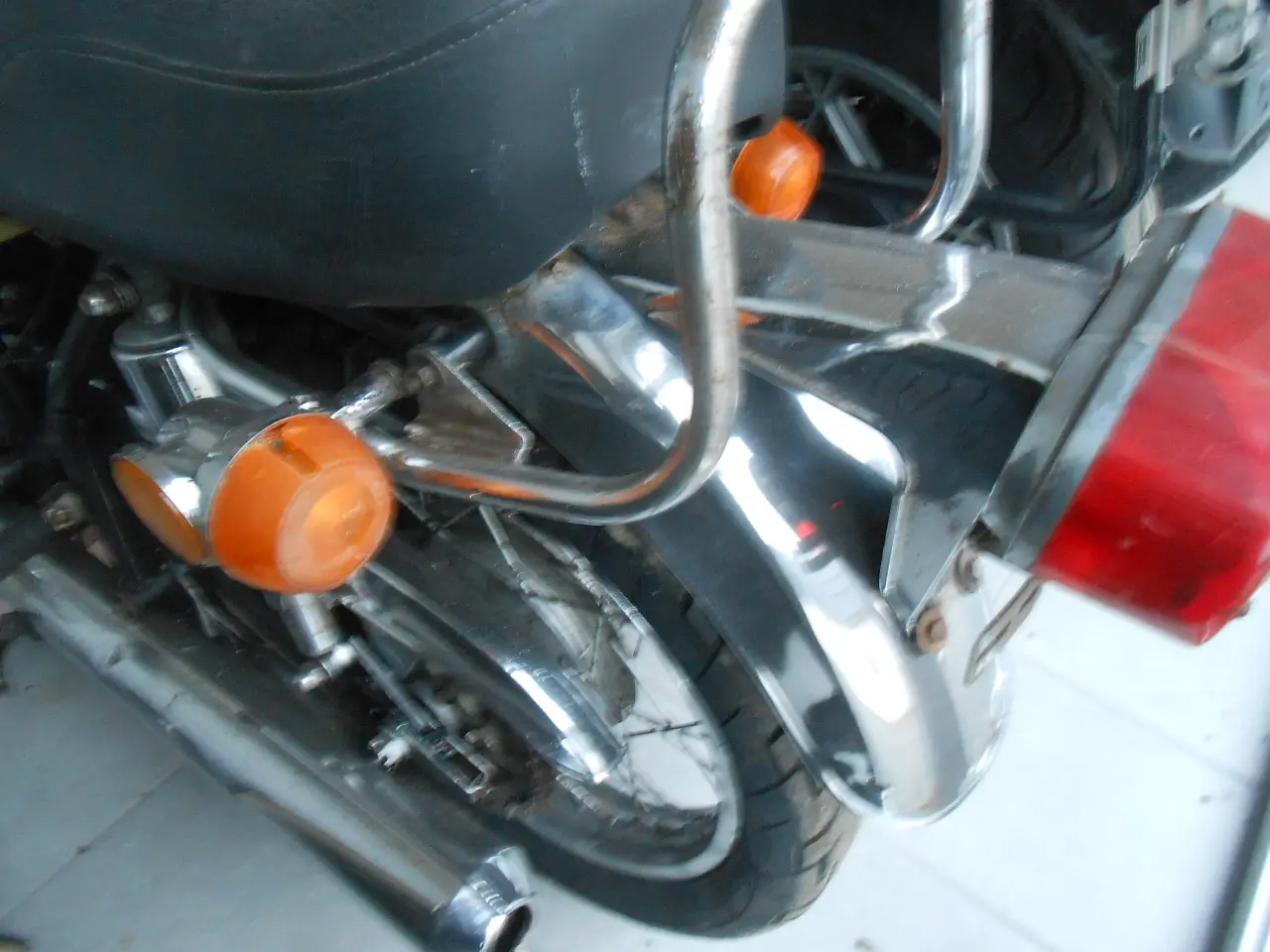 Billede 3 - suzuki GS 550 Chopper Model