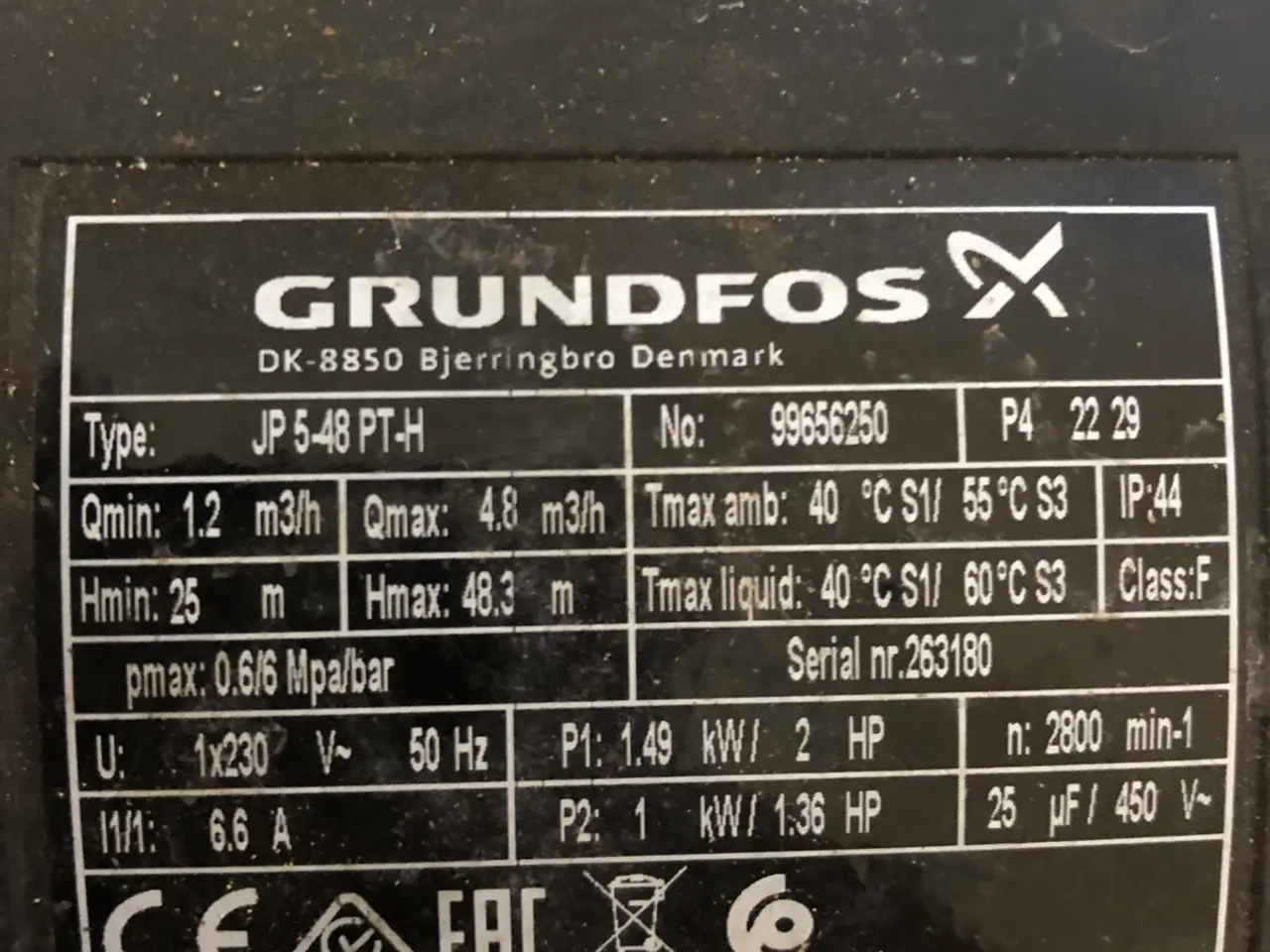 Billede 3 - Grundfos Pumpe