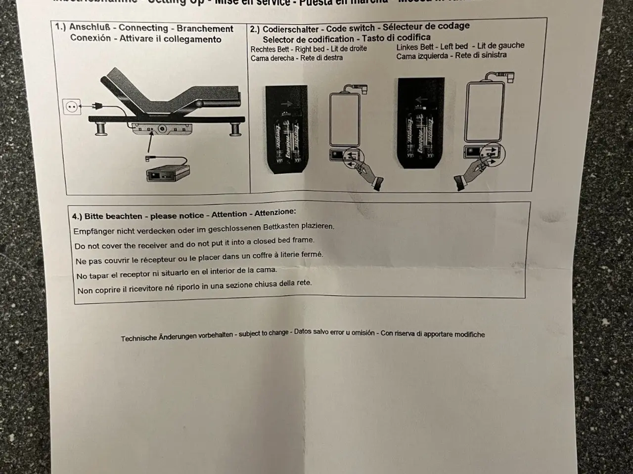Billede 4 - VIBRADORM Infrared Remote Control System for Beds