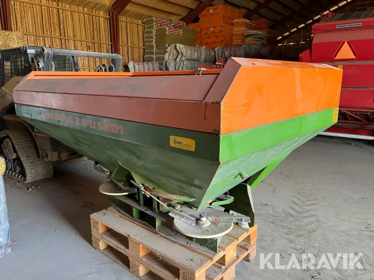 Billede 1 - Gødningsspreder Amazone ZA-U 1801