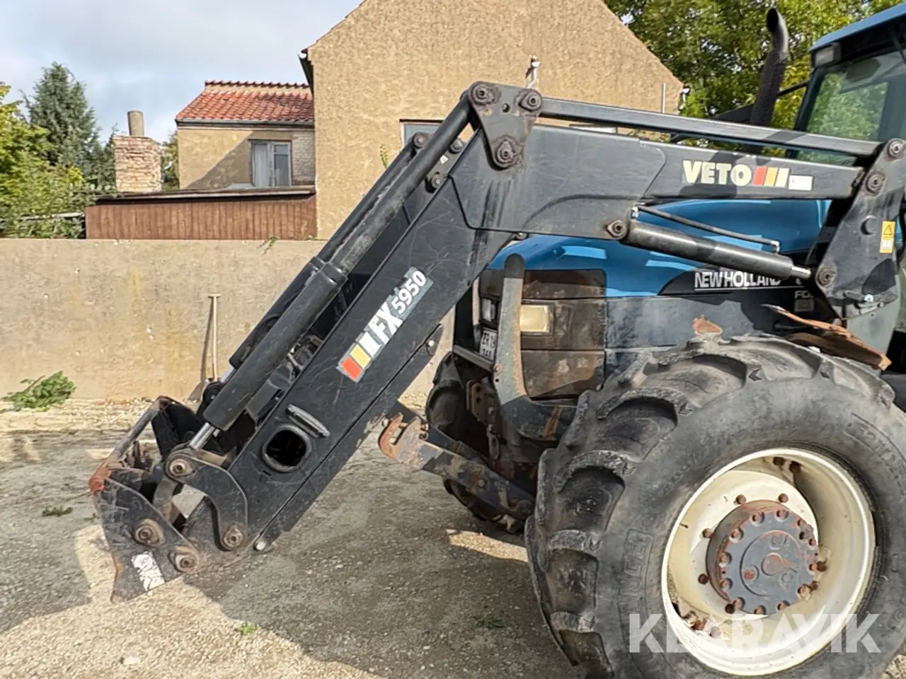 Billede 11 - Traktor Ford 8360 med VETO FX5950 frontlæsser