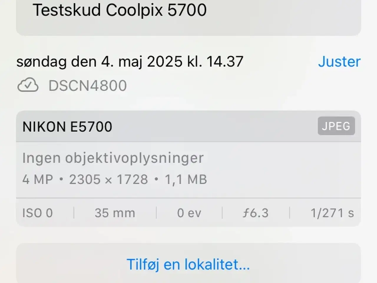 Billede 8 - Coolpix 5700 5,0MP