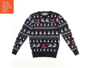 Julesweater med motiver fra Happy Seasons (str. 146)