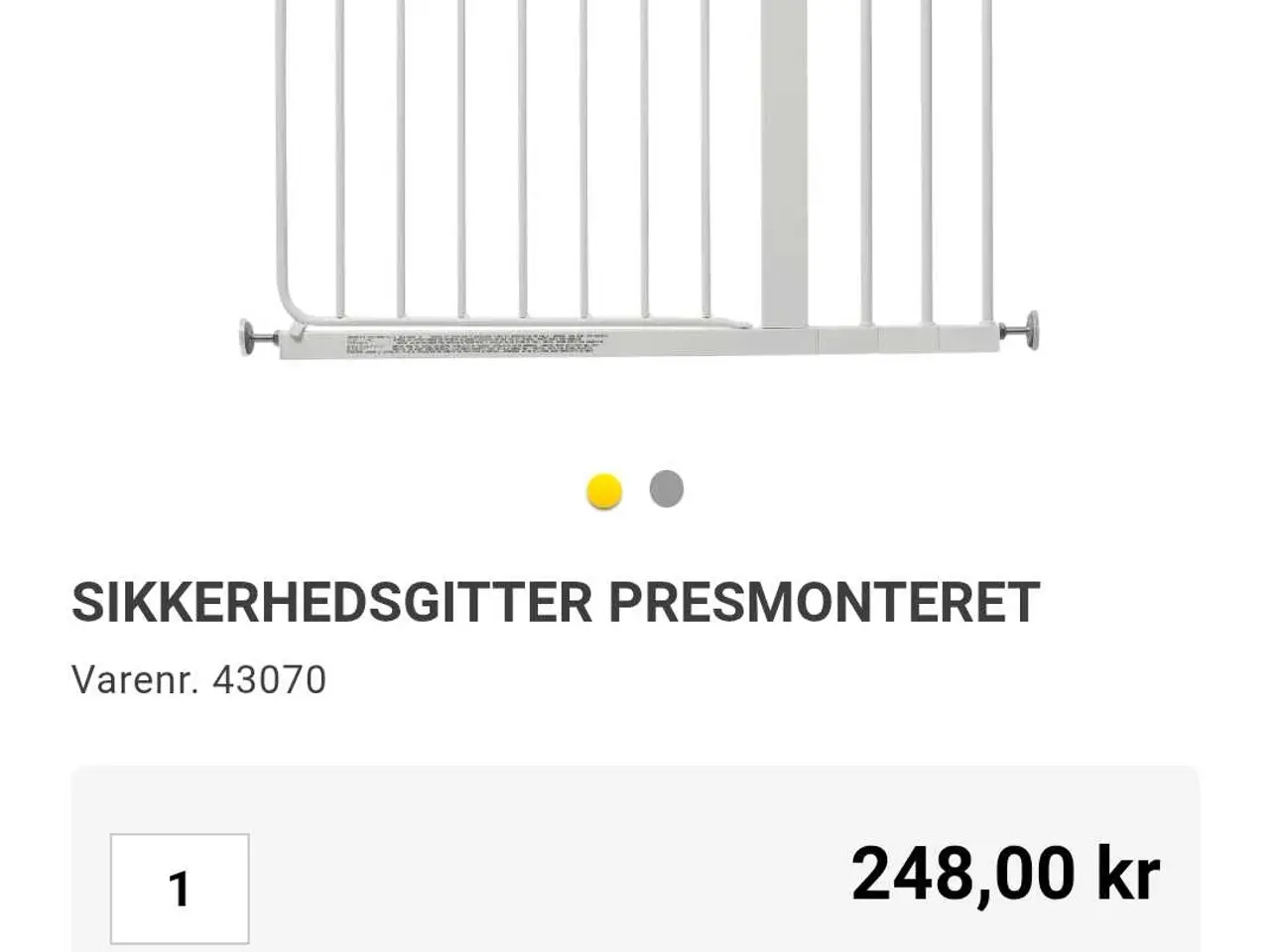 Billede 1 - Gitterlåge klassisk model
