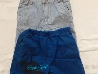 2 par shorts, str. 140.