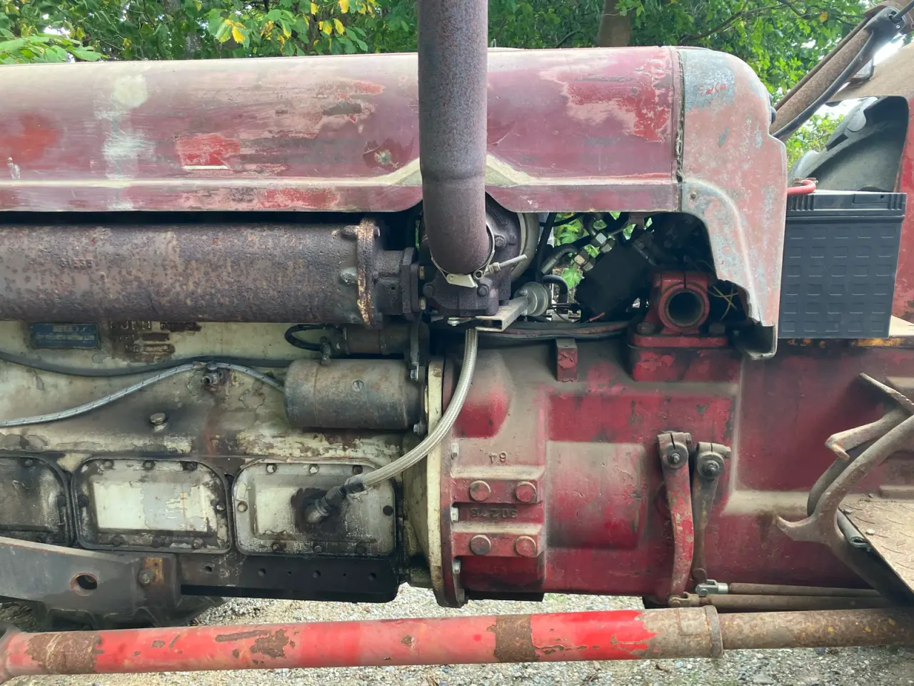 Billede 4 - Bukh 1356 traktor. 6K105 turbo
