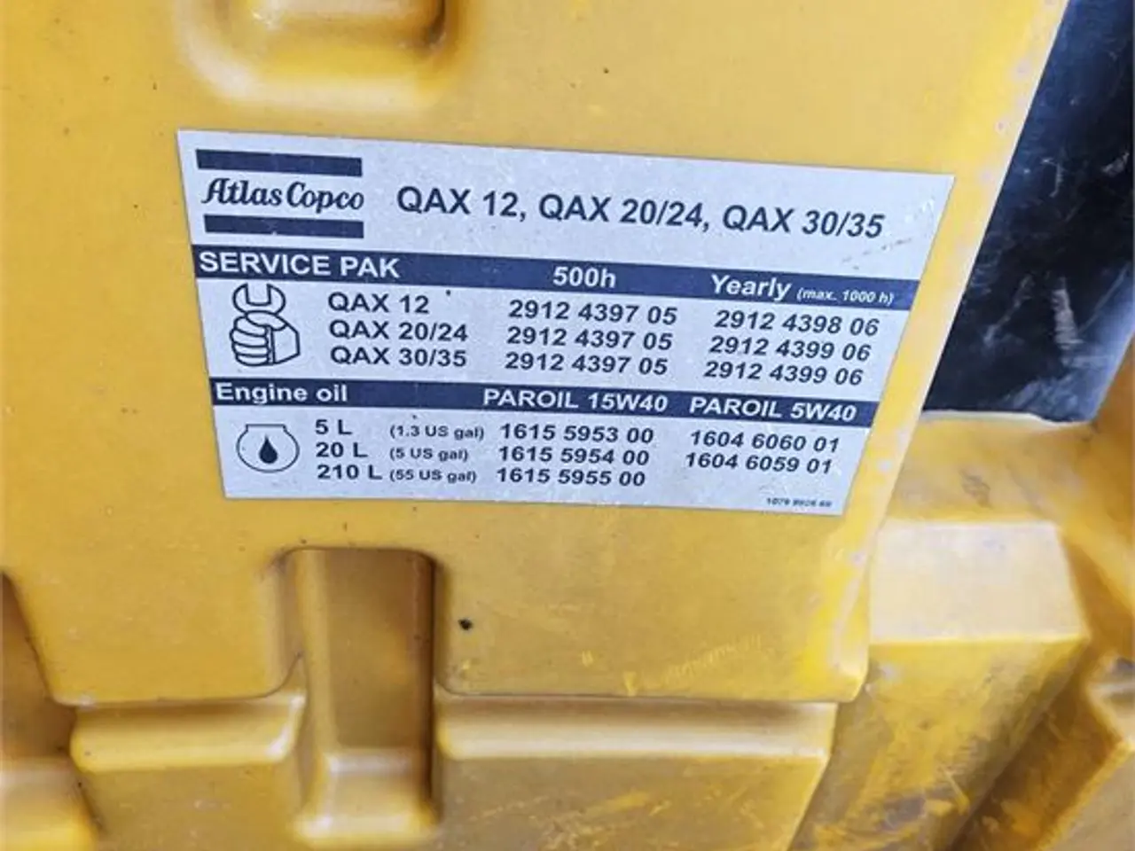 Billede 29 - Atlas Copco QAX20 - 20 kVA / 16 KW