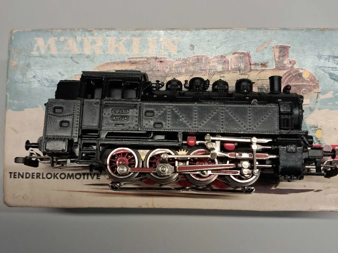 Billede 2 - Märklin #3031 Tenderlokomotiv H0 AC