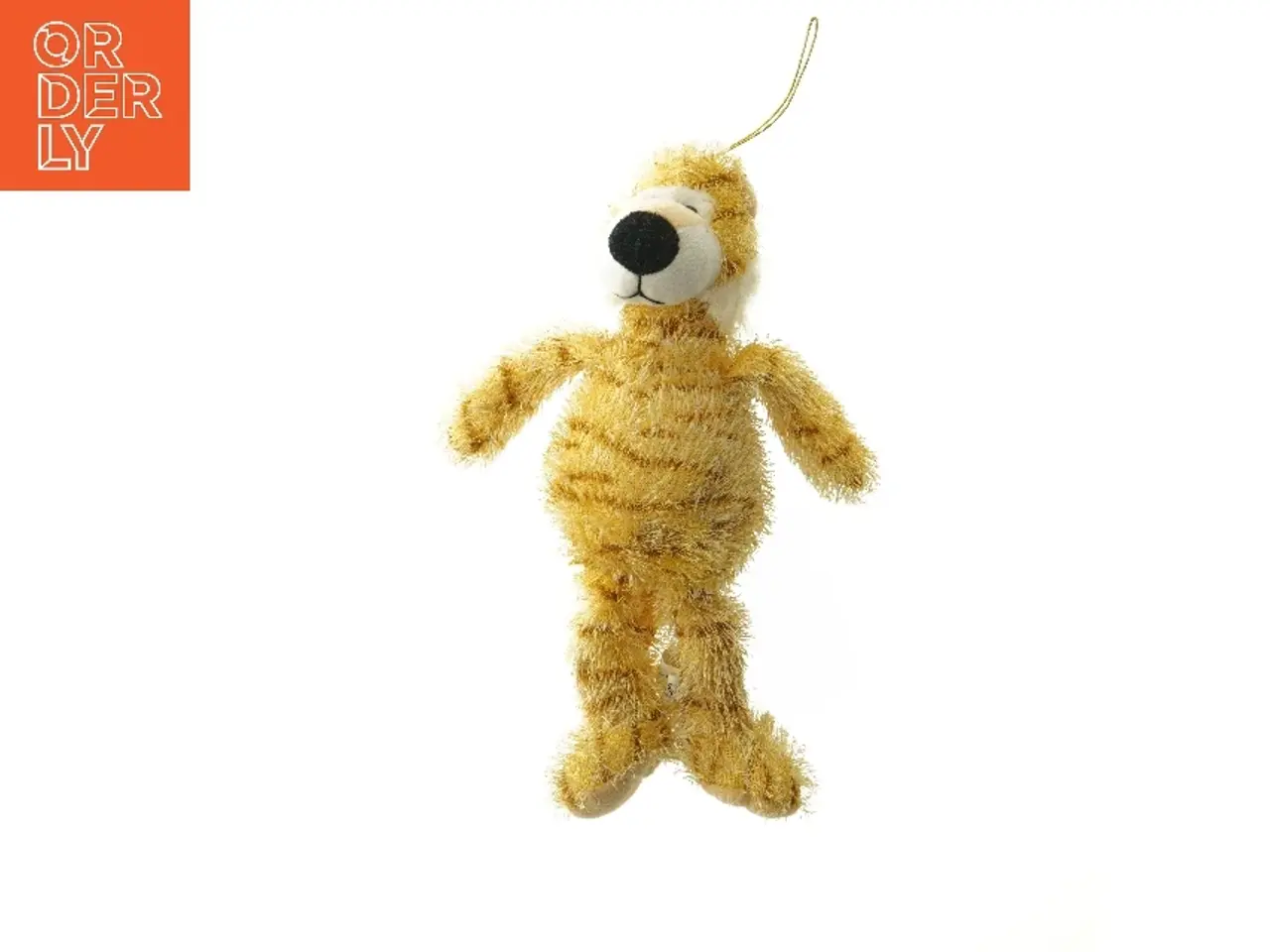 Billede 1 - Gul tøjbamse (str. 34 cm)