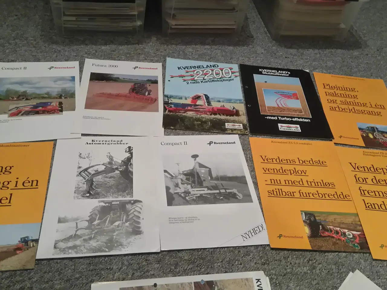 Billede 16 - Traktor og landbrugsmaskin brochurer
