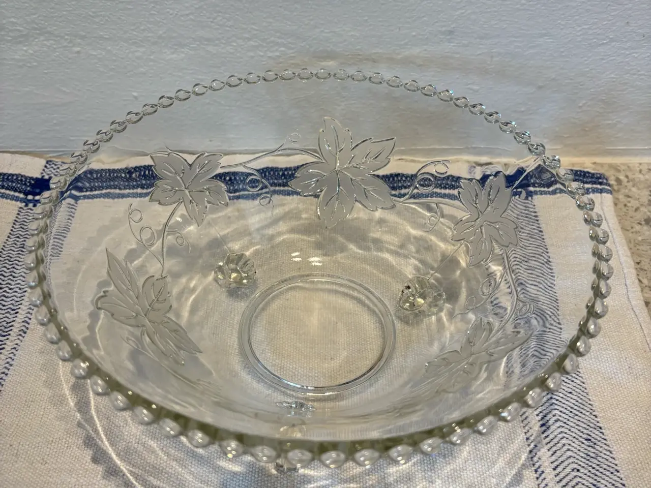 Billede 2 - Glasskål på fødder