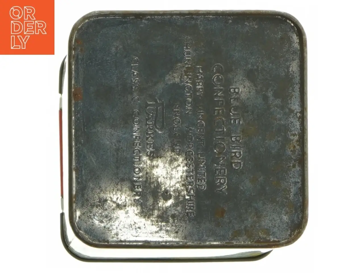 Billede 6 - Vintage dekorativ metaldåse (str. 13 cm. 10 cm)