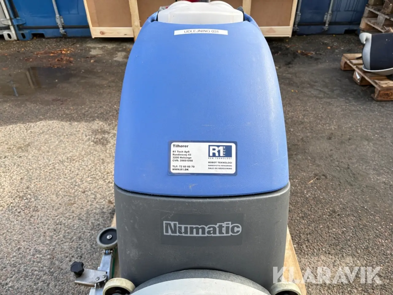 Billede 10 - Gulvvaskemaskine Numatic TTB 4045/100 - batteridrevet