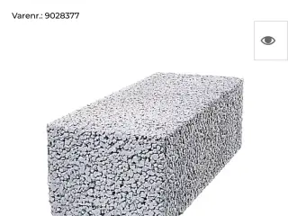 12 stk Lecablok 15 x 19 x 49 cm
