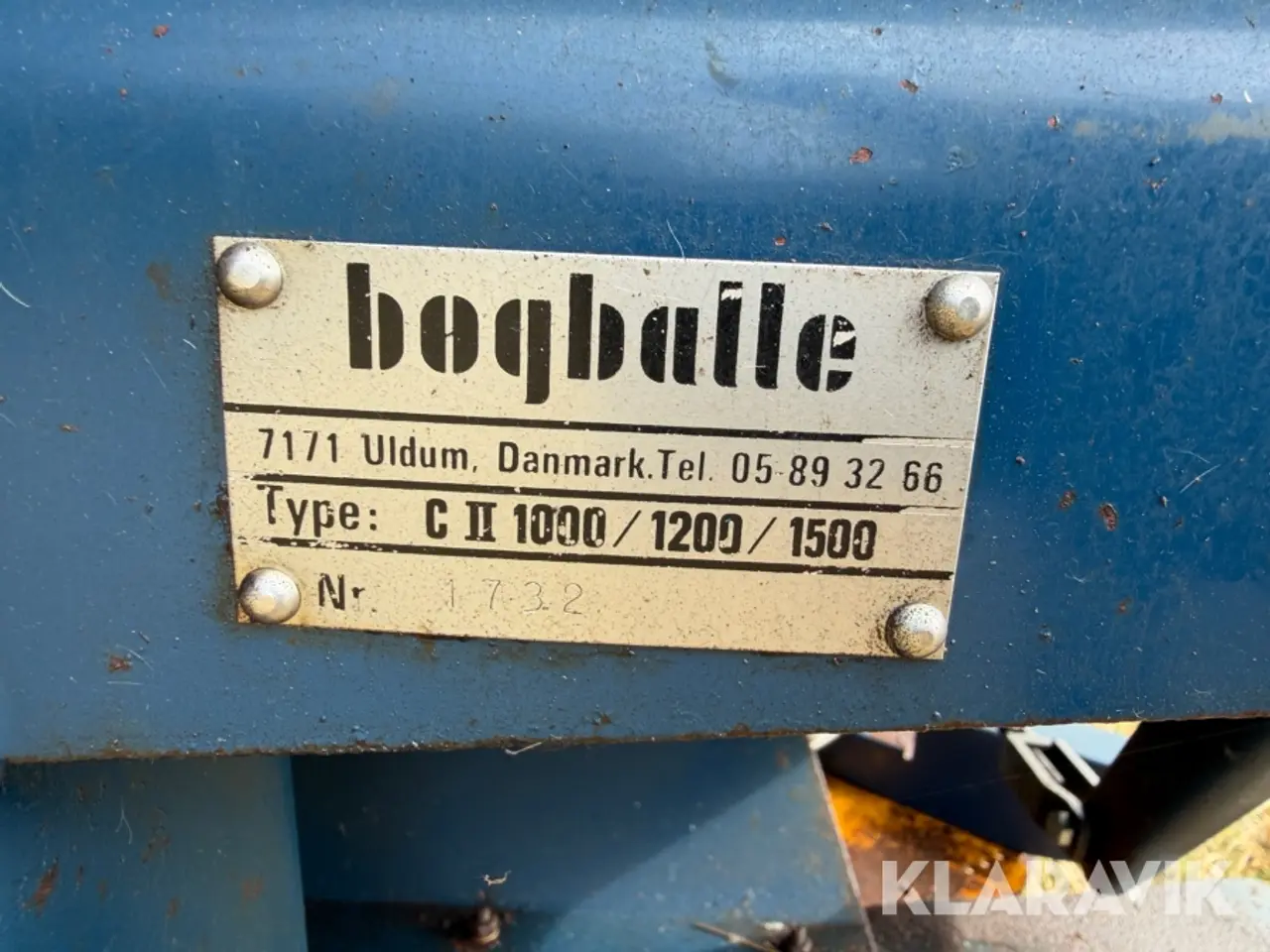 Billede 5 - Gødningsspreder Bøgballe CII1500 - 1 styk