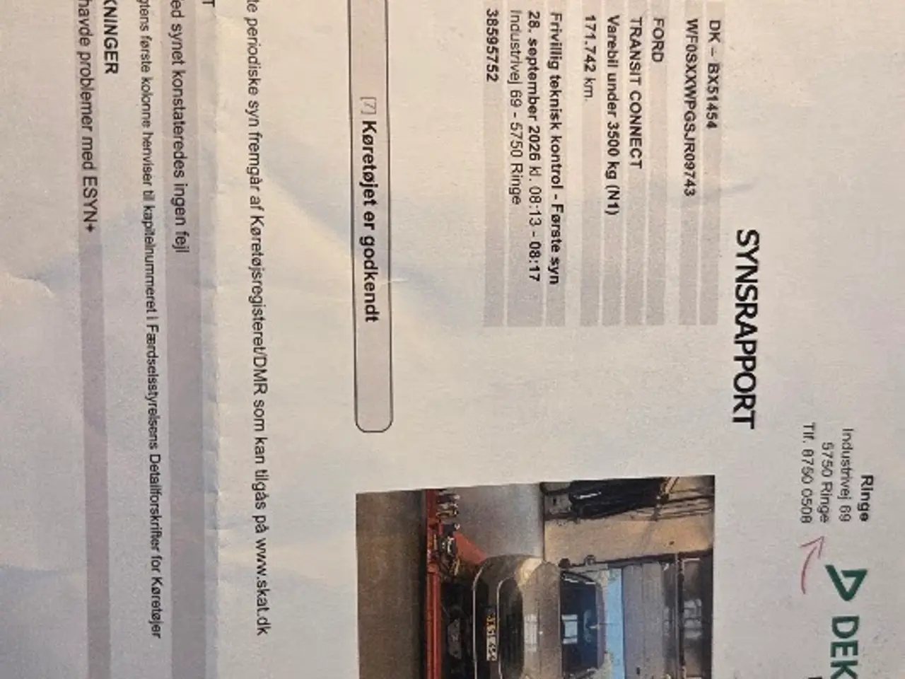 Billede 2 - Godt udstyret ford transit connct